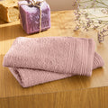 "Spa" Guest Towels - 100% Cotton - Dusty Pink