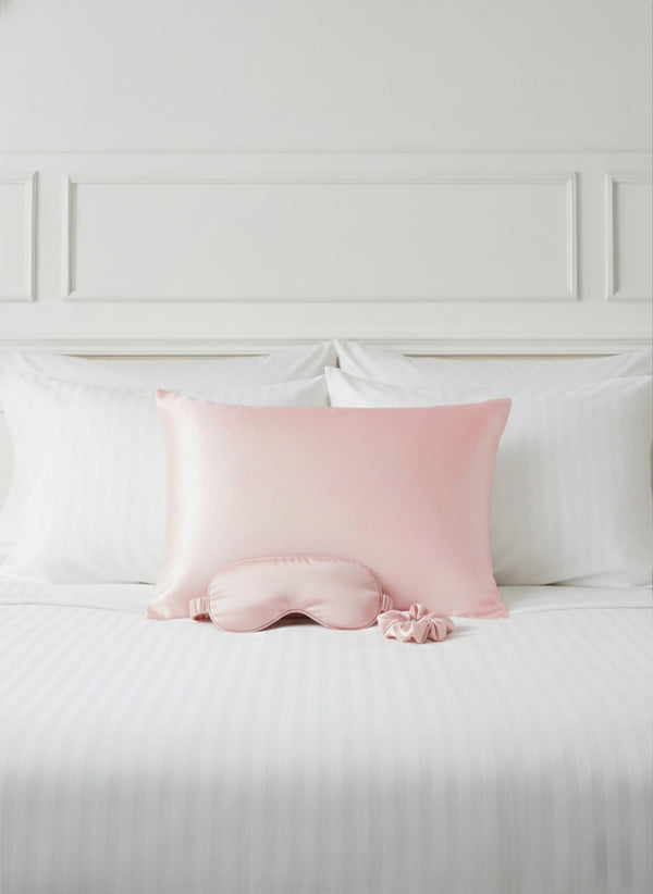 Chouchou 100% Pure Soie De Mûrier - Rose