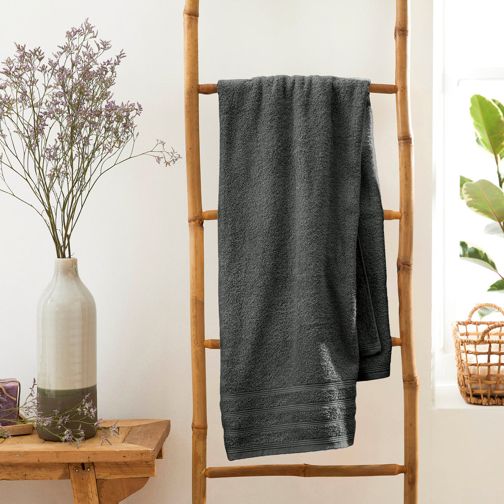 "Spa" Bath Towel - 100% Cotton - Slate