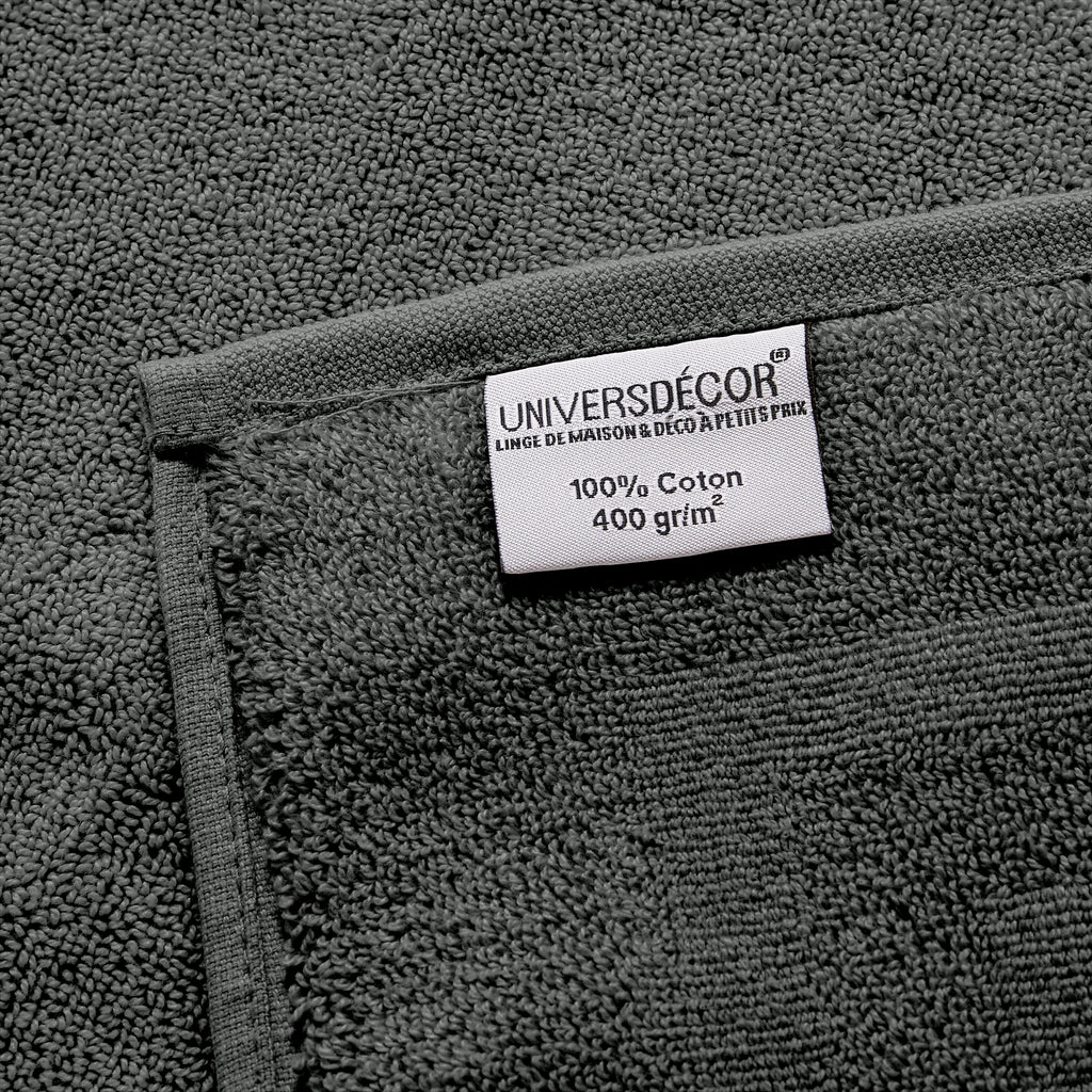 "Spa" Bath Towel - 100% Cotton - Slate