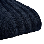 Toalla de Baño "Spa" - 100% Algodón - Azul Medianoche