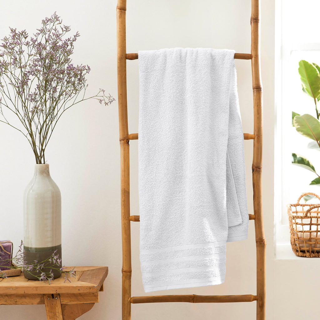 "Spa" Bath Towel - 100% Cotton - Snow