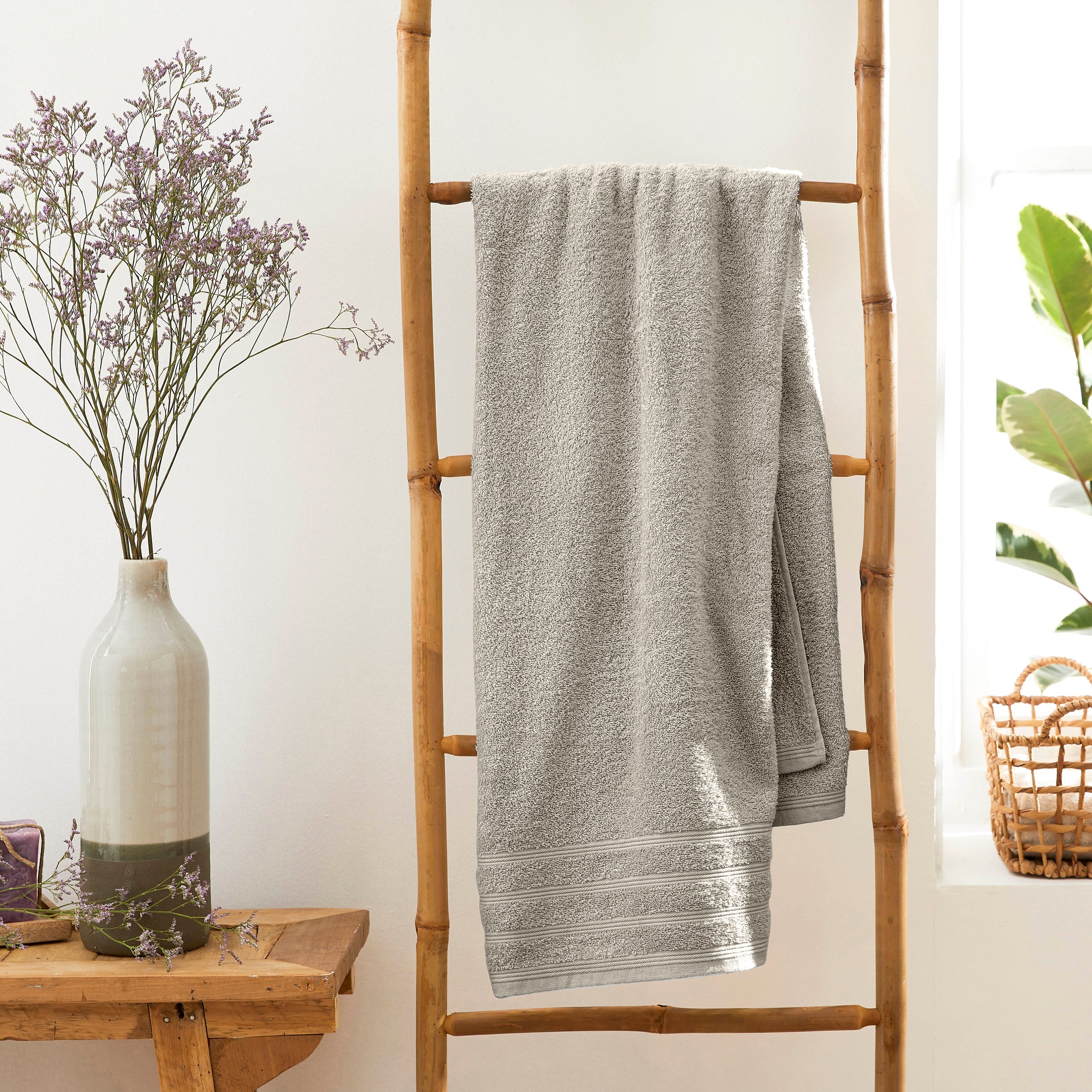 "Spa" Bath Towel - 100% Cotton - Sand