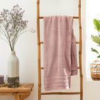 Toalla de Baño "Spa" - 100% Algodón - Rosa Viejo