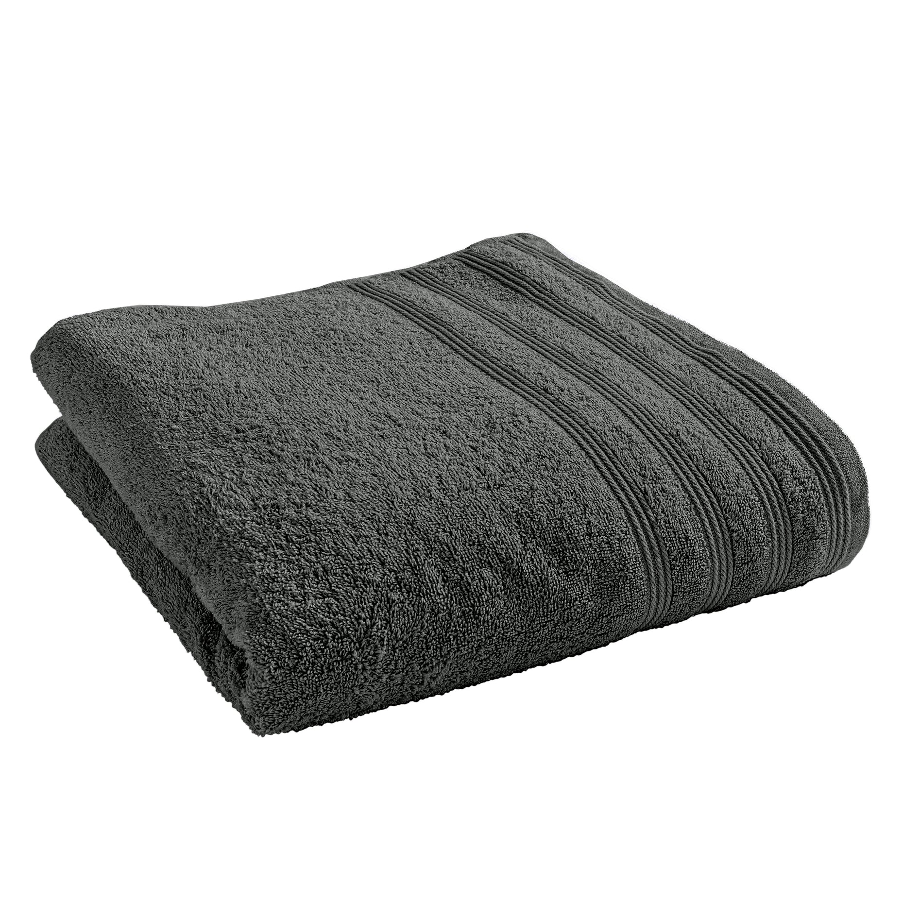 "Spa" Shower Towel - 100% Cotton - Slate
