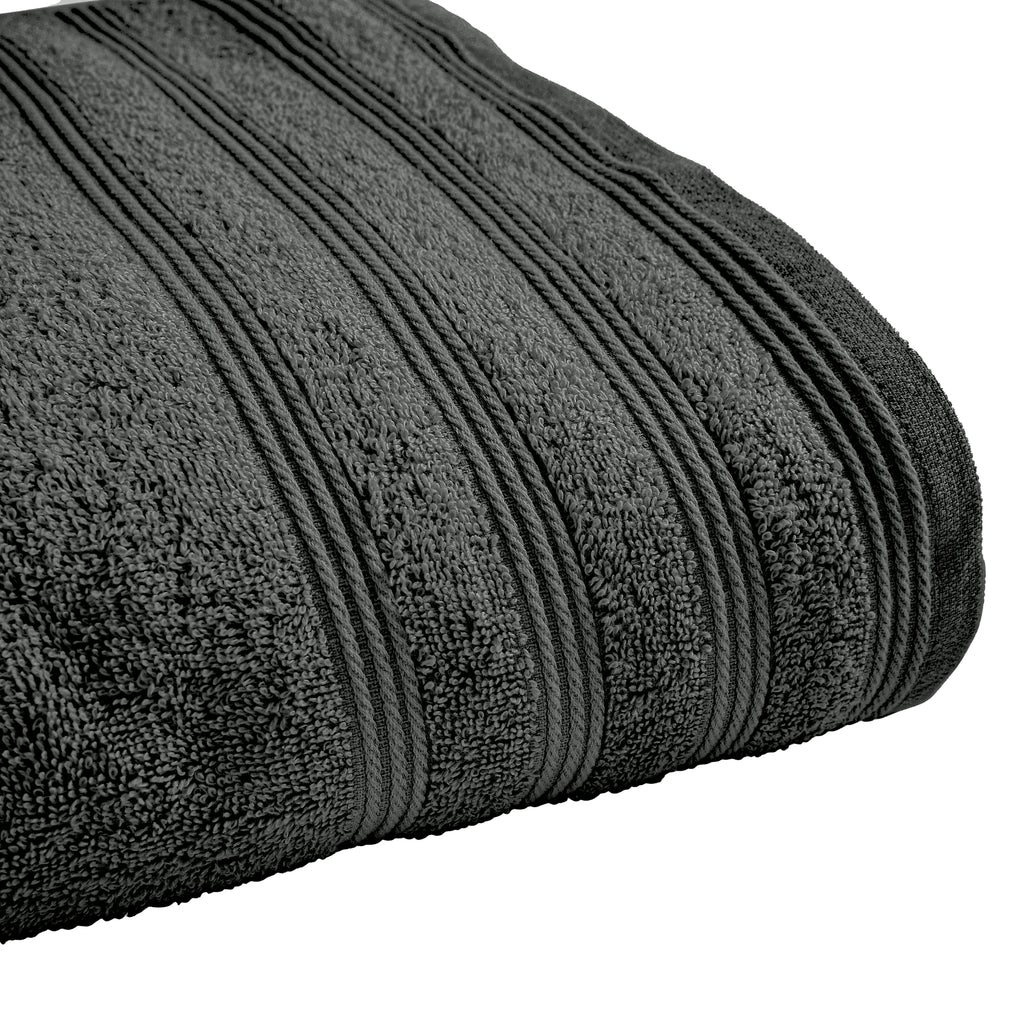 "Spa" Shower Towel - 100% Cotton - Slate