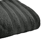 "Spa" Shower Towel - 100% Cotton - Slate