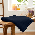 “Spa” Shower Towel – 100% Cotton – Midnight Blue