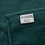 Toalla de Ducha “Spa” – 100% Algodón – Esmeralda
