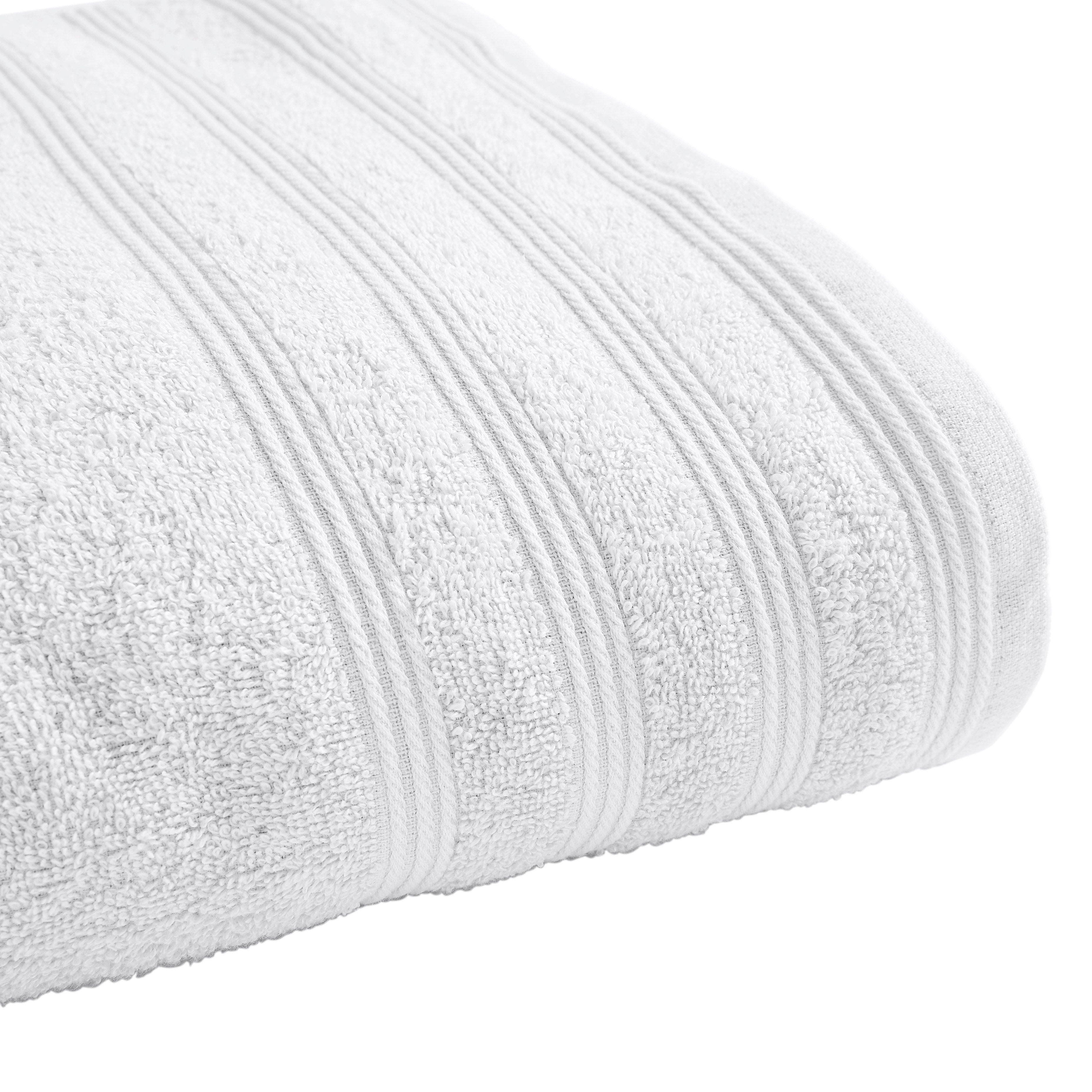 Toalla de Ducha "Spa" - 100% Algodón - Nieve