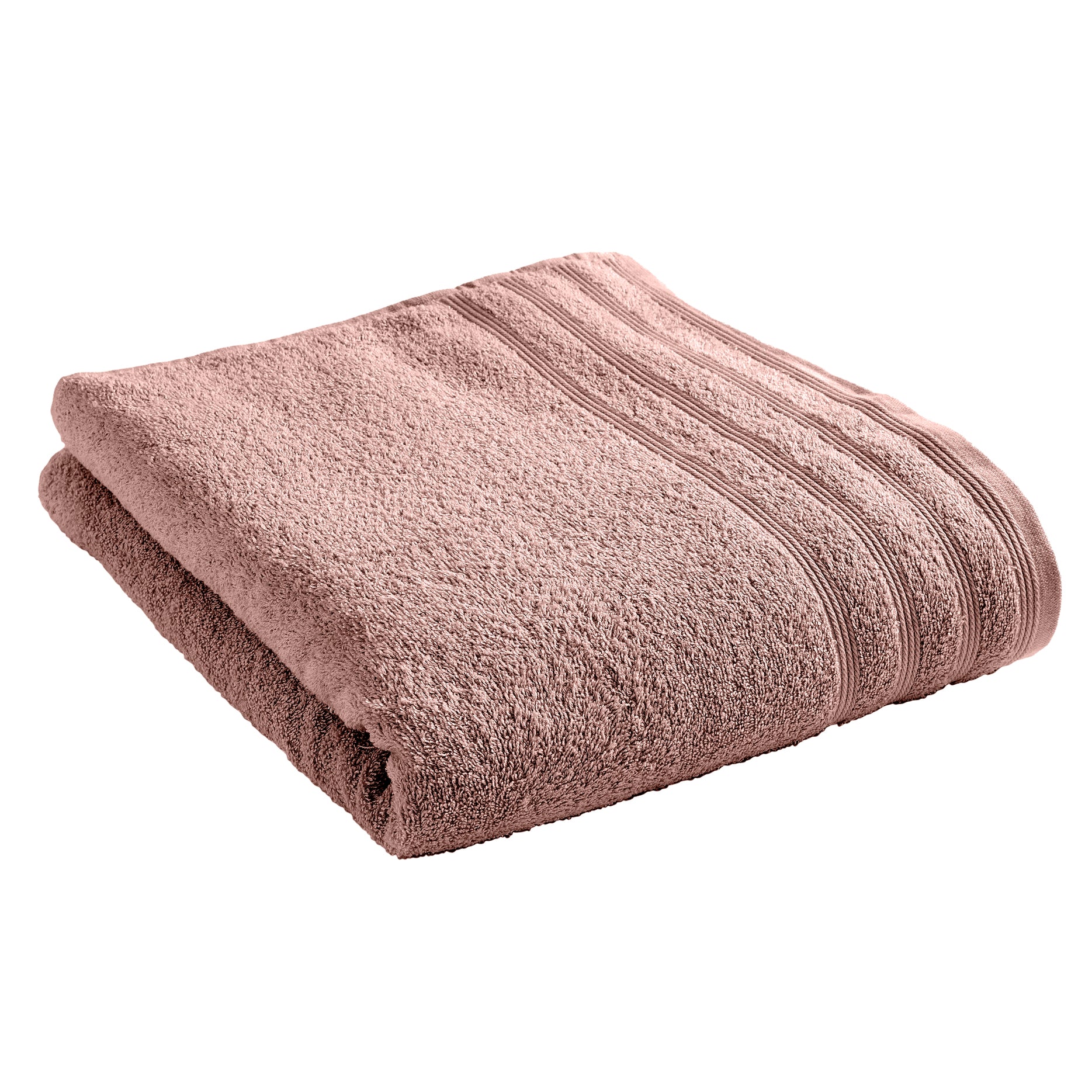 "Spa" Shower Towel - 100% Cotton - Old Pink