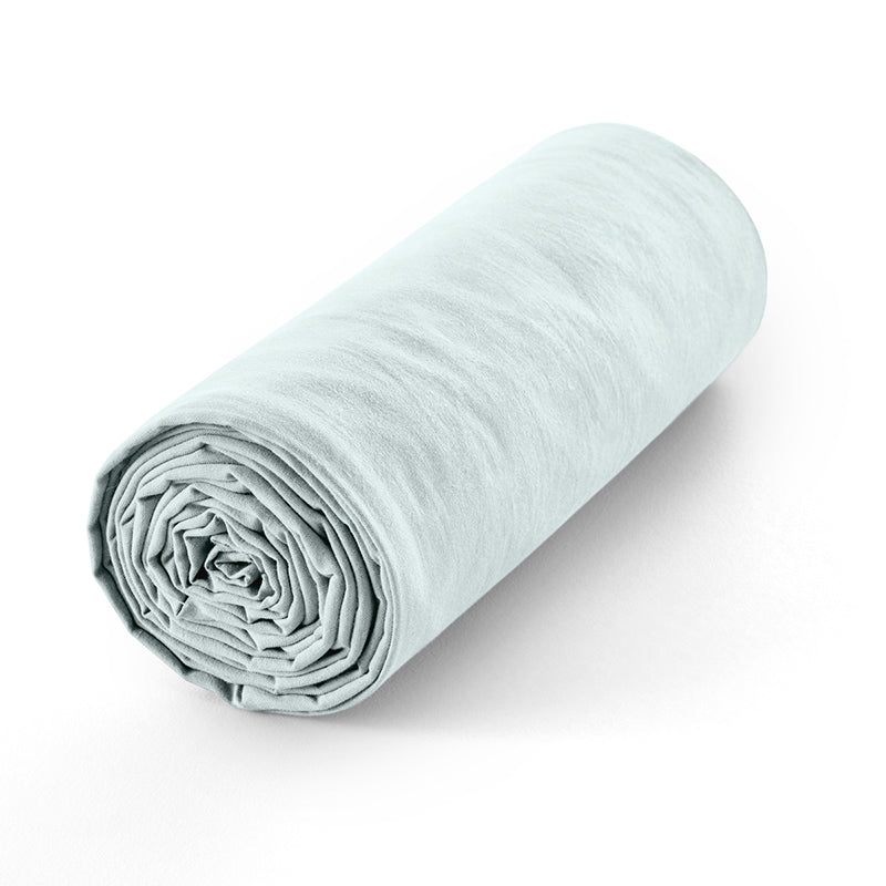 Sábana bajera ajustable - 100% algodón - Menta