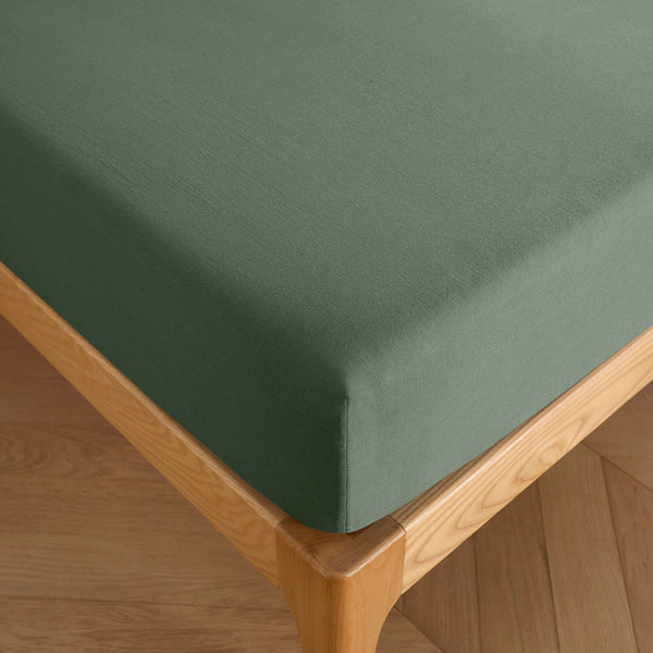 Drap Housse - 100% Coton - Romarin