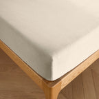 Drap Housse - 100% Coton - Sable