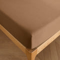 Fitted Sheet - 100% Cotton - Taupe