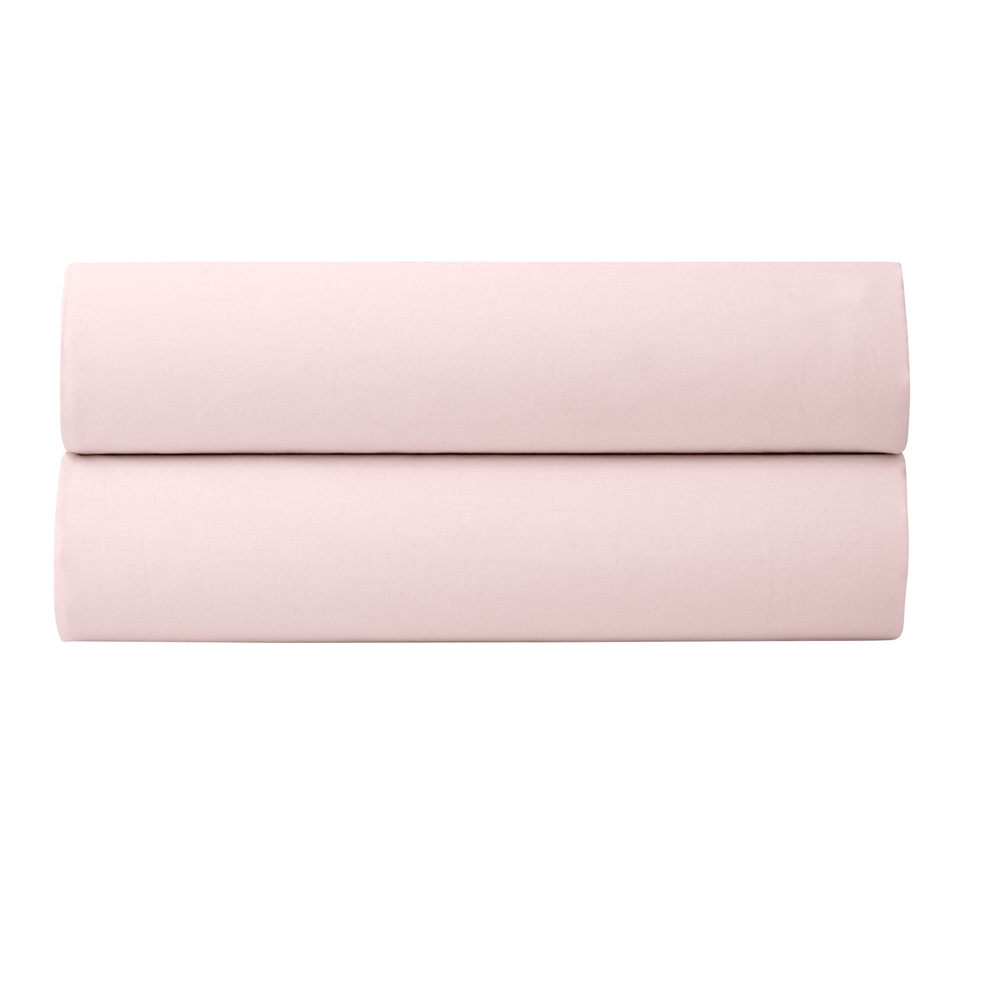 Sábana bajera ajustable - 100% algodón percal - Rosa