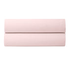 Sábana bajera ajustable - 100% algodón percal - Rosa