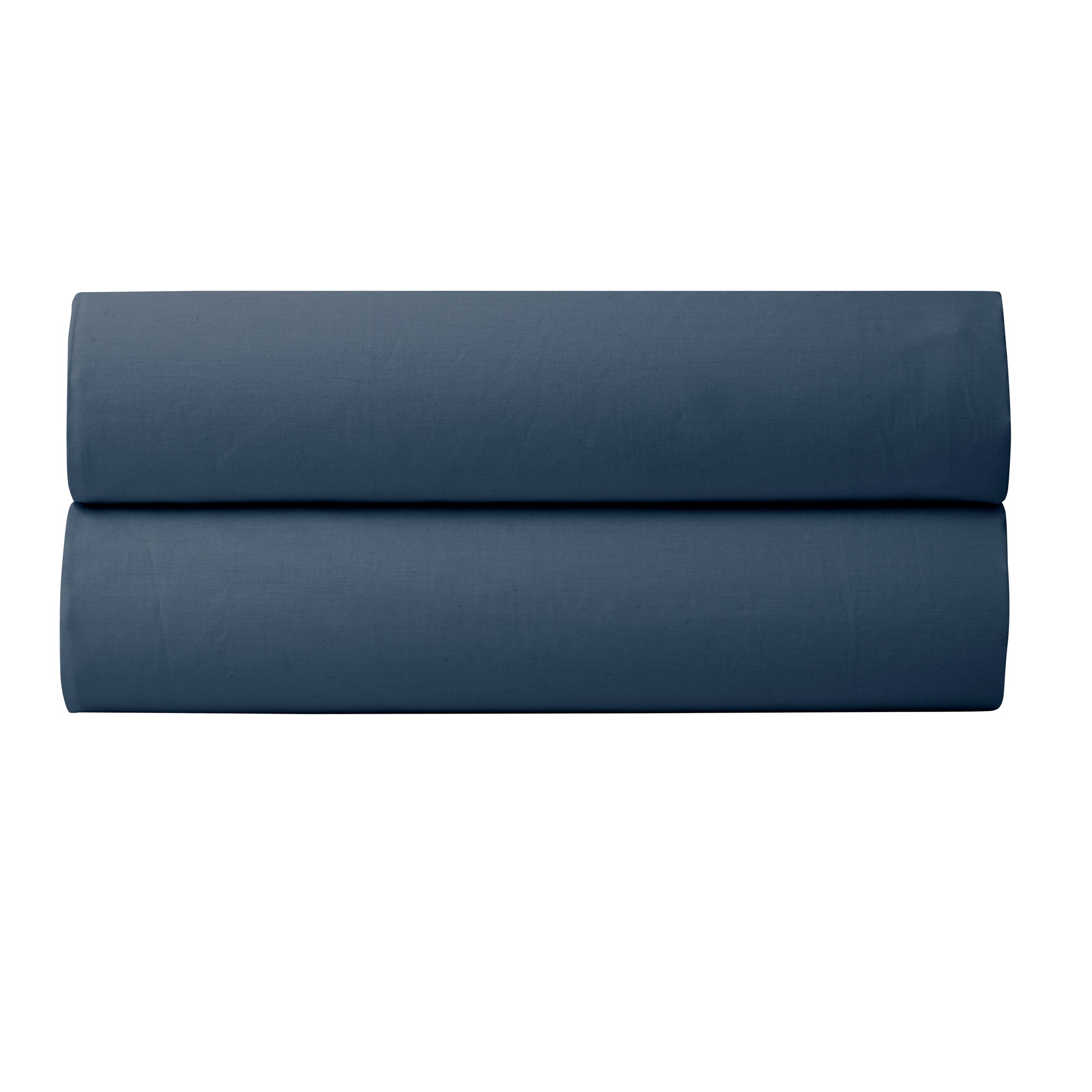 Fitted Sheet - 100% Percale Cotton - Ink Blue