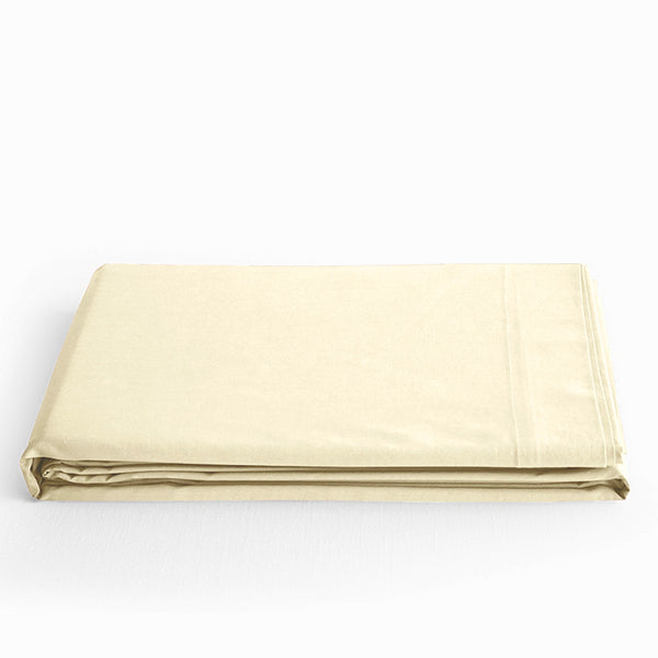 Flat Sheet - 100% Cotton - Vanilla