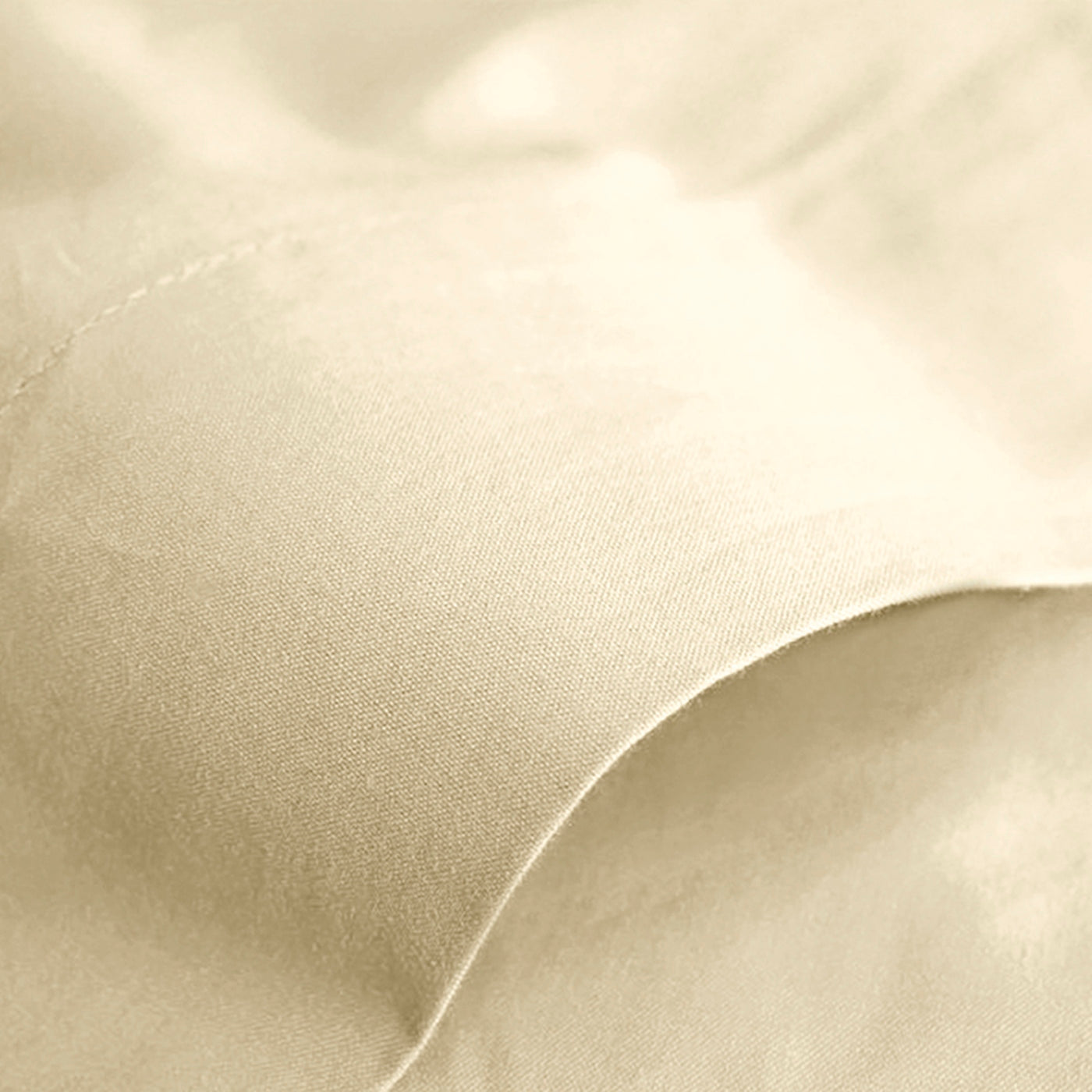 Flat Sheet - 100% Cotton - Vanilla