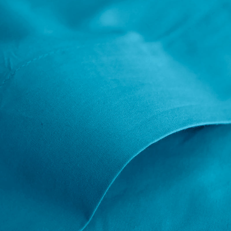 Flat Sheet - 100% Cotton - Cyan