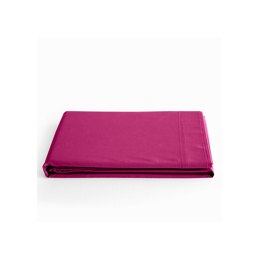 Drap Plat - 100% Coton - Magenta