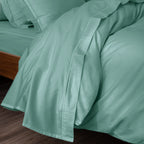 Sábana Encimera - Percal 100% Algodón - Celadon