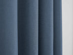 Rideaux - Effet Lin - Bleuet