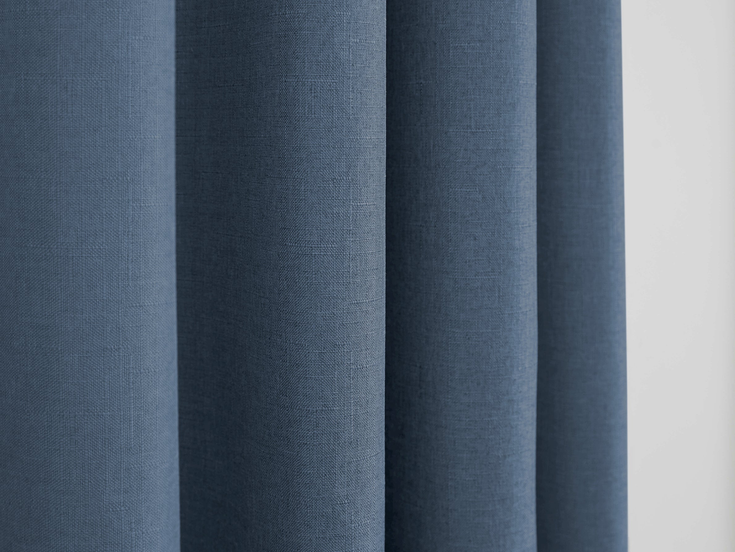 Rideaux - Effet Lin - Bleuet