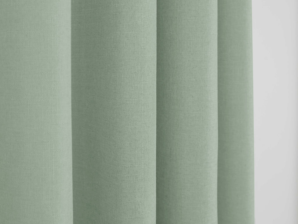 Rideaux - Effet Lin - Menthe