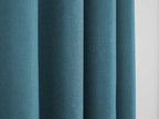 Cortinas - Efecto Lino - Pavo Real
