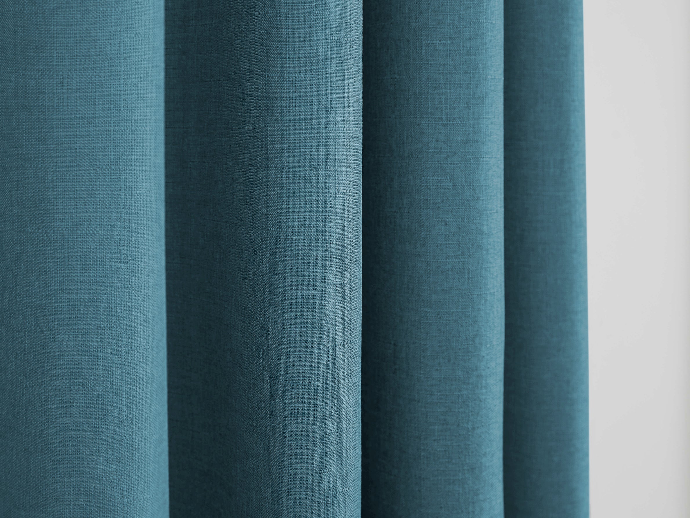Cortinas - Efecto Lino - Pavo Real