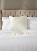 100% Pure Mulberry Silk Mask - Ivory