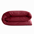 Housse De Couette - 100% Coton - Grenat