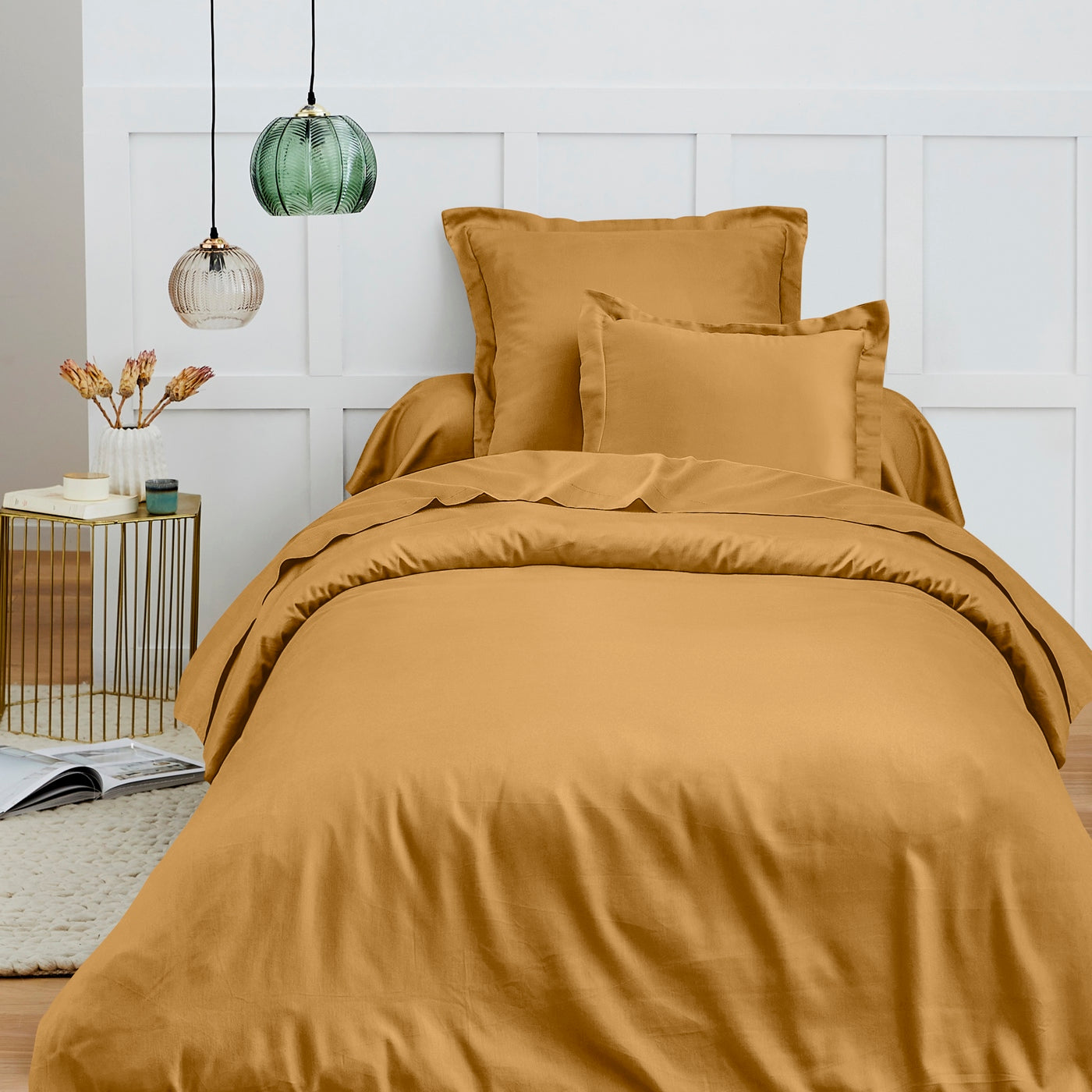 Duvet Cover - 100% Cotton - Honey