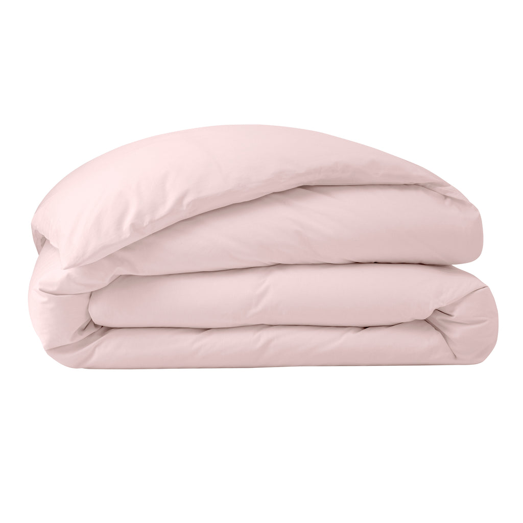 Housse De Couette - 100% Percale Coton - Rose