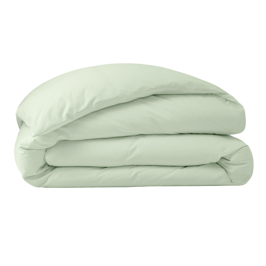 Funda Nórdica - 100% Algodón Percal - Verde Mar