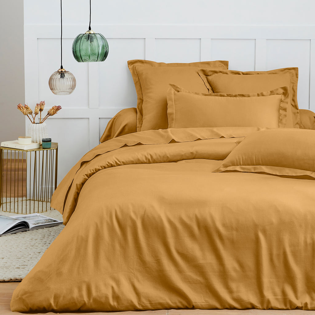 Duvet Cover - 100% Cotton - Honey