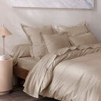Housse De Couette - 100% Percale Coton - Lin