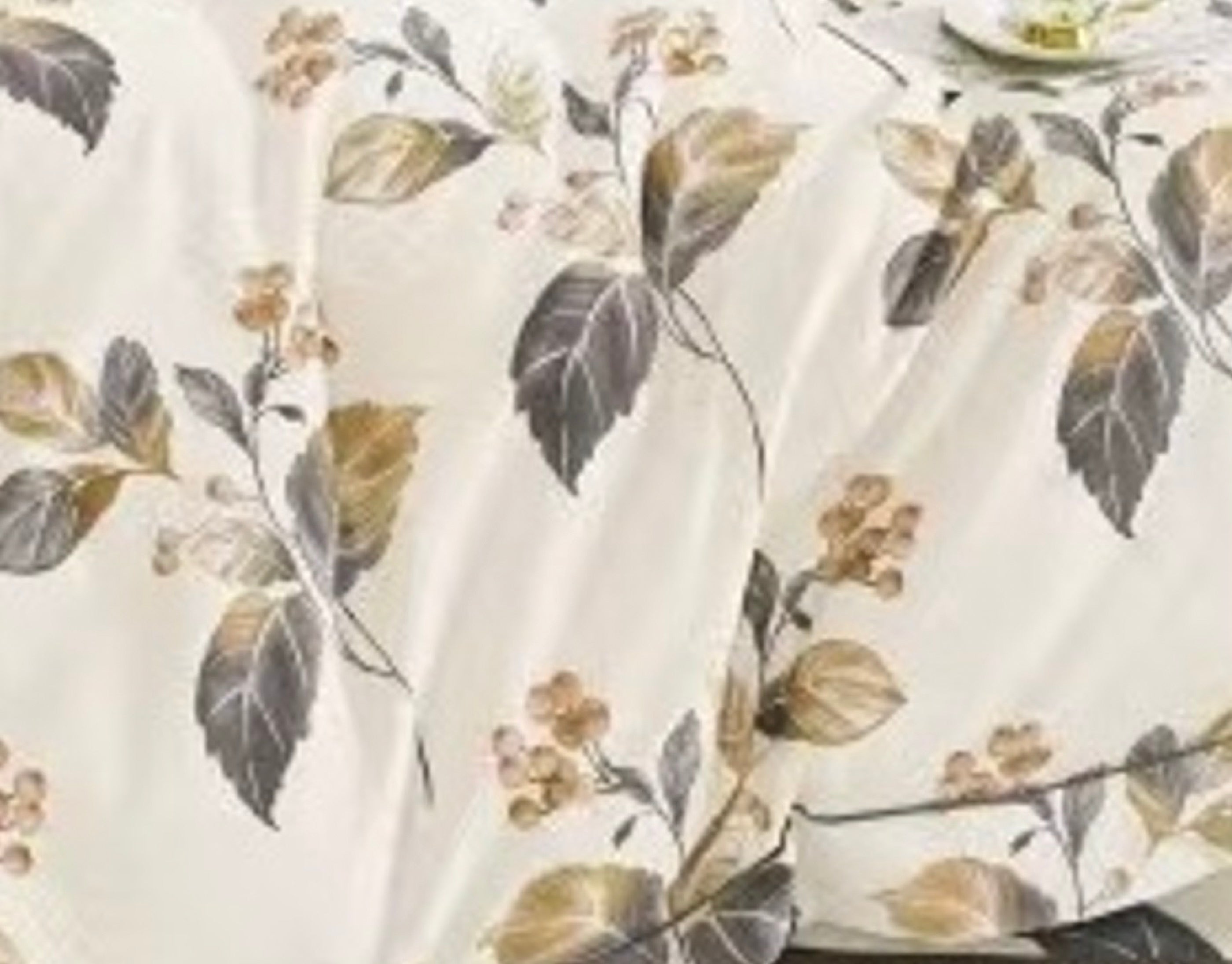 Juego de Edredón Estampado Doble Cara + 2 Fundas de Almohada con Volantes Planos de Piqué - 100% Puro Algodón Percal Peinado