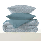 Duvet Cover Pack - 100% Cotton - Diana Blue