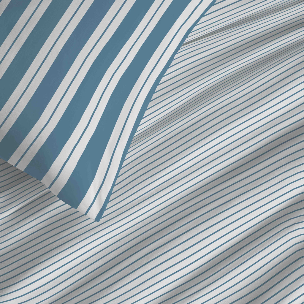 Duvet Cover Pack - 100% Cotton - Florence Denim