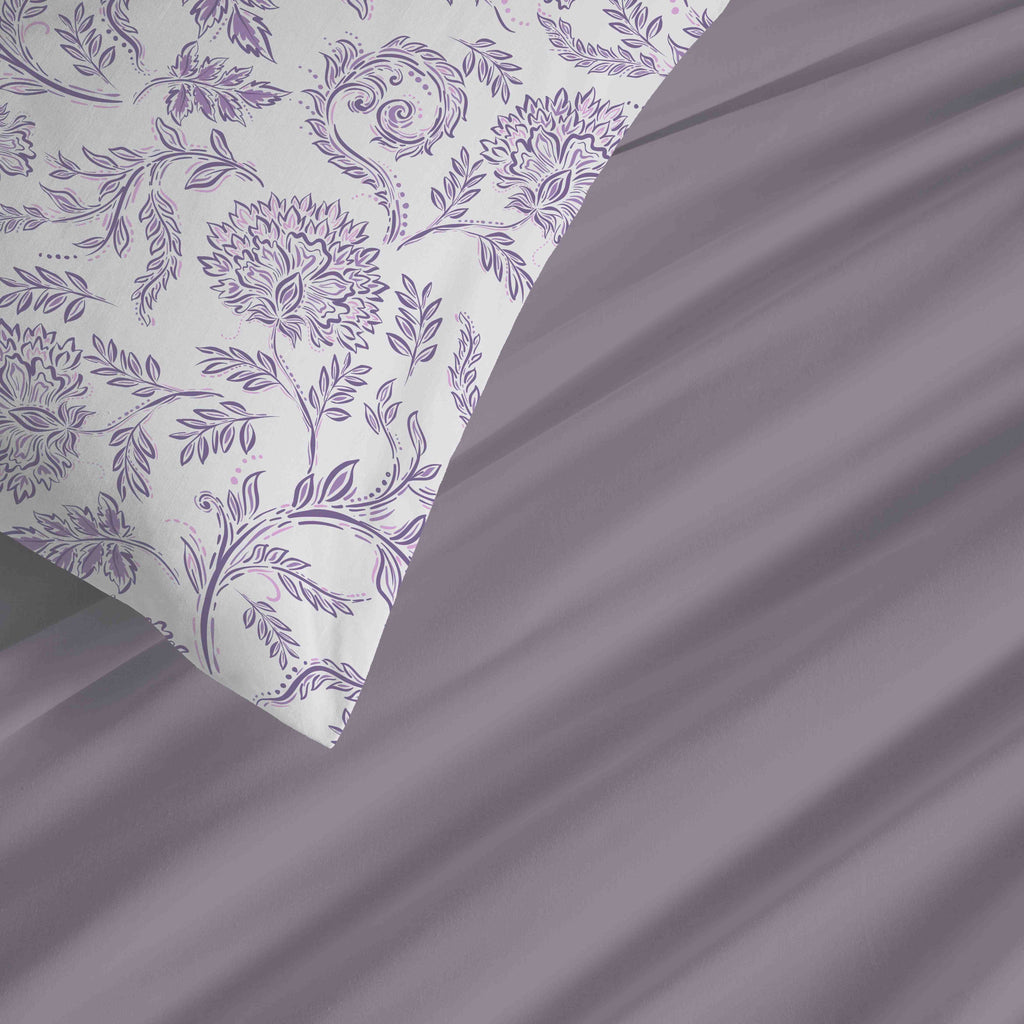 Duvet Cover Pack - 100% Cotton - Salma Lavender