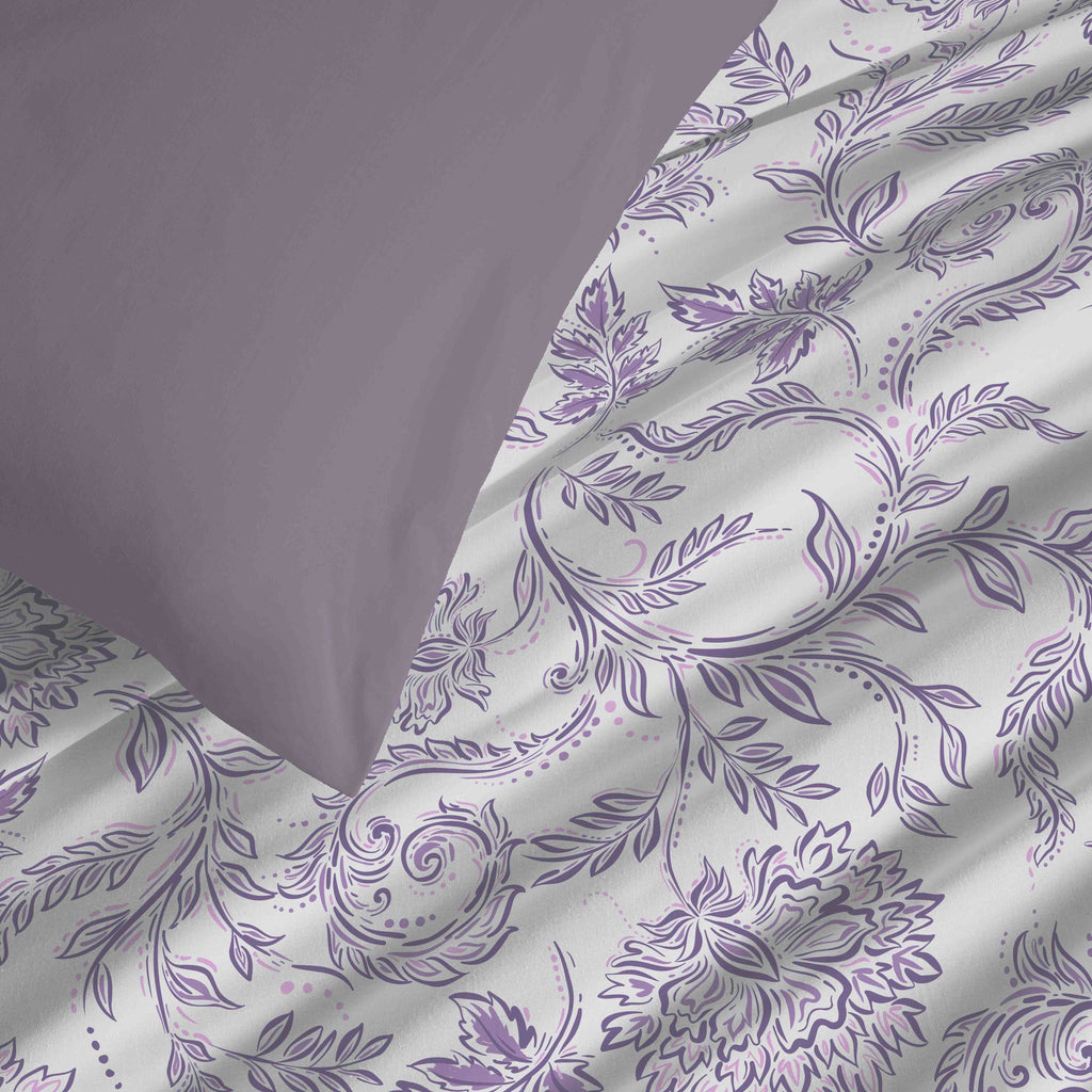 Duvet Cover Pack - 100% Cotton - Salma Lavender