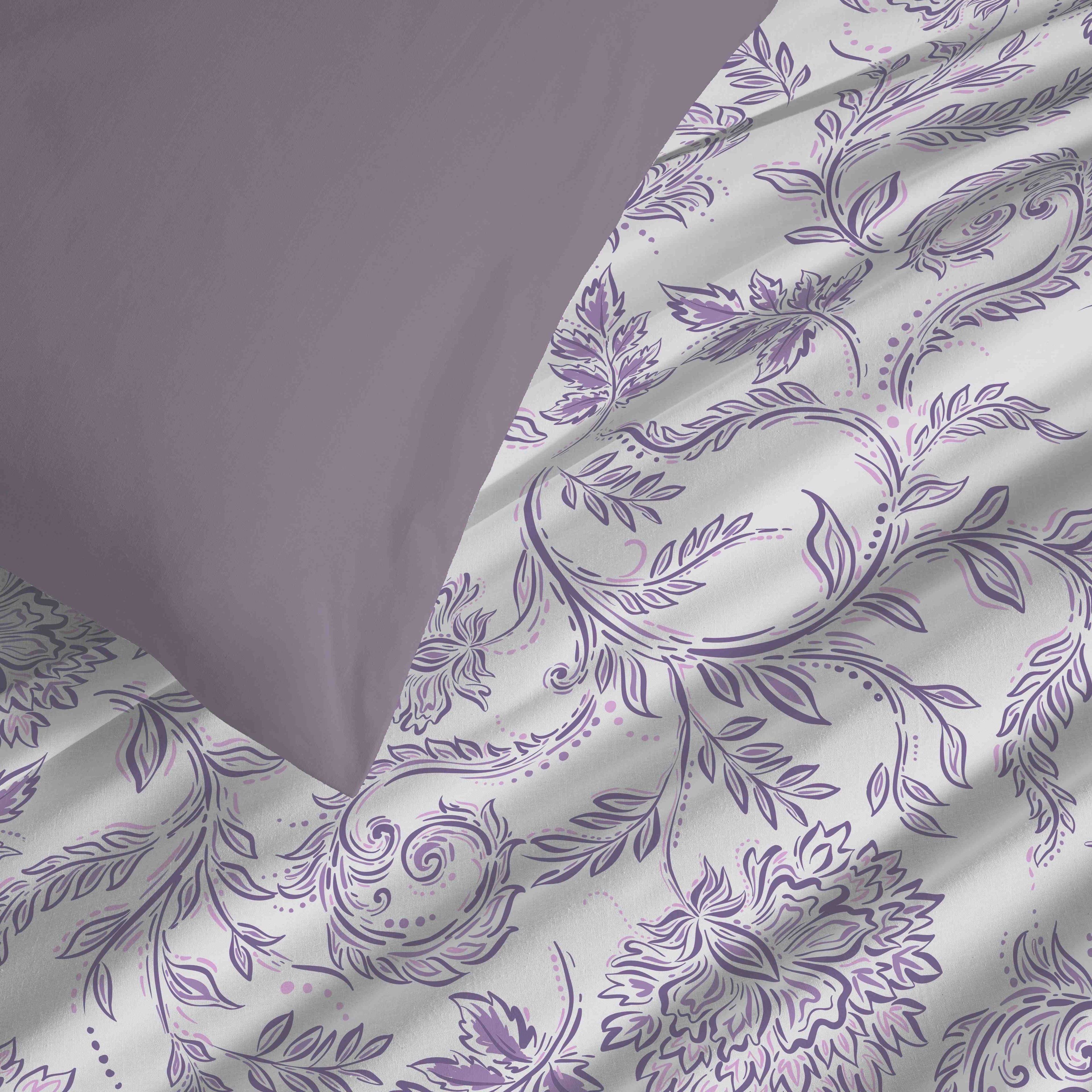 Duvet Cover Pack - 100% Cotton - Salma Lavender