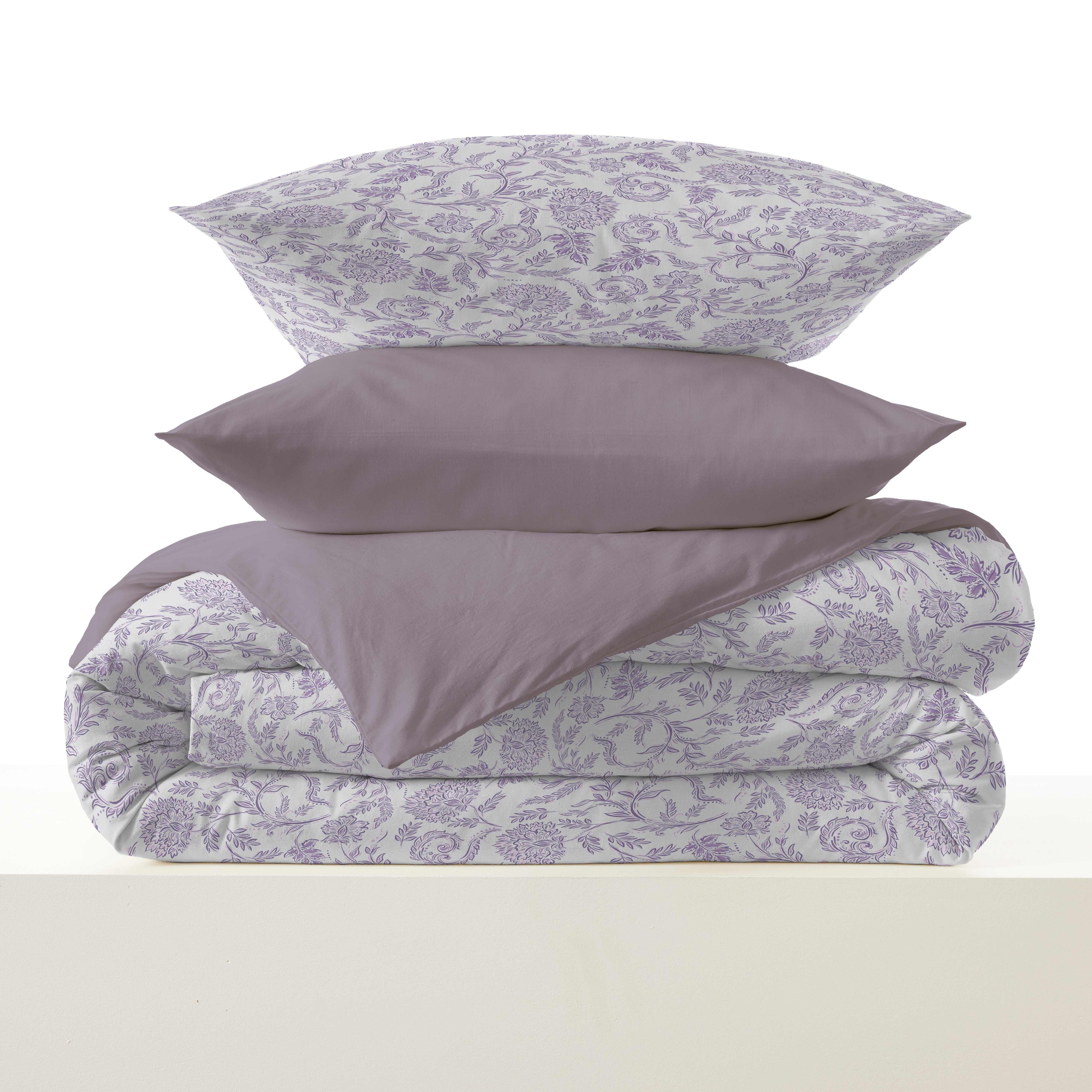 Duvet Cover Pack - 100% Cotton - Salma Lavender