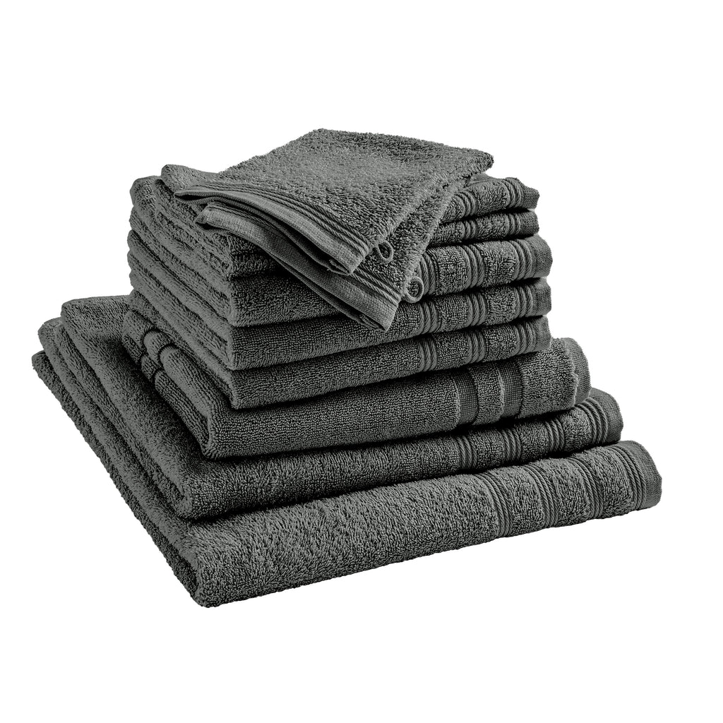 Pack Éponge "Spa" - 100% Coton - Ardoise