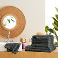 Pack Éponge "Spa" - 100% Coton - Ardoise