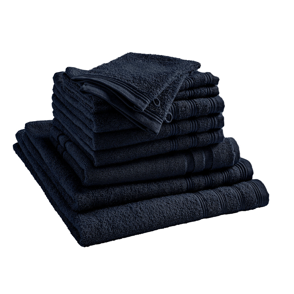"Spa" Sponge Pack - 100% Cotton - Midnight Blue
