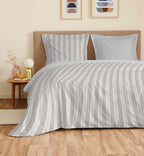 4 Piece Sheet Set for Bed - 100% Cotton - Florence Natural